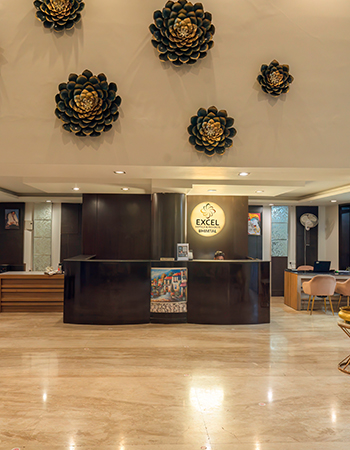 Warm Reception & Lobby at Excel Hotels & Resorts Bhimtal