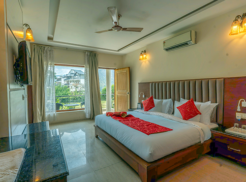 Guest area at Excel Hotels Bhimtal