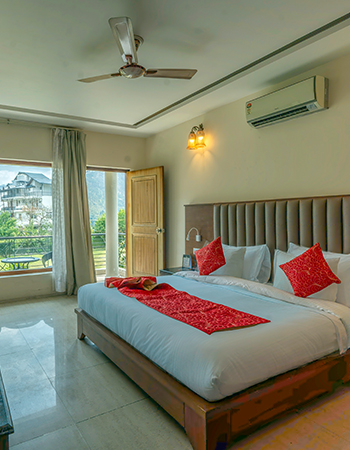Rooms with Balcony Views at Excel Hotels & Resorts Bhimtal